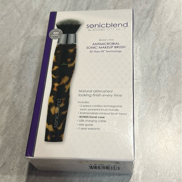 Sonicblend Antimicrobial Sonic Makeup Brush